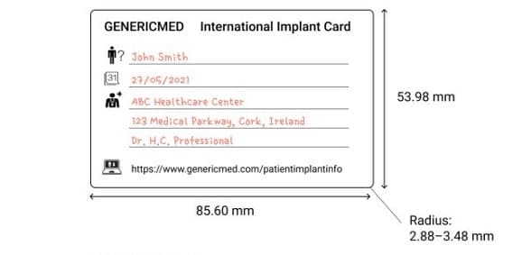 La carte d'implant : une interface utilisateur à part entière au regard de l'EN 62366-1